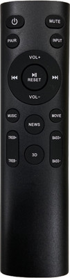 SHIELDGUARD Remote Control No. 538 Compatible for Home Theater System Boat Remote Controller(Black)