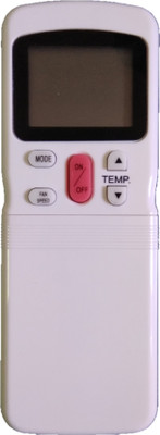 LipiWorld 24 AC Remote Compatible For  BLUESTAR/VOLTAS AC Remote Controller(White)