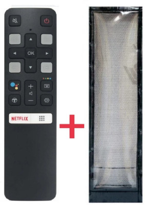 Paril (Remote+Cover) Tv Remote compatible for TCL Smart led/lcd Tv Remote TvR-83 RC With PU Leather Protective Cover( EXACTLY SAME REMOTE WILL ONLY WORK) Remote Controller(Black) Paril (Remote+Cover) Tv Remote compatible for TCL Smart led/lcd Tv Remote TvR-83 RC With PU Leather Protective Cover( EXACTLY SAME REMOTE WILL ONLY WORK) Remote Controller(Black)