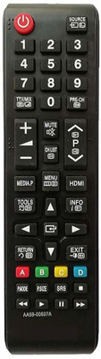 Hybite  AA59-00607A LED/LCD Remote Control Compatible for LED/LCD Remote Controller  (Black) (Please Match The Image with Your Old Remote) samsung Remote Controller(Black)