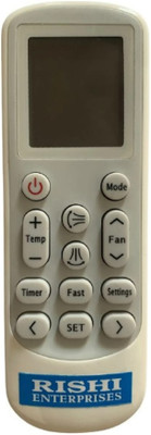 RISHI ENTERPRISES THIS REMOTE IS COMPATIBLE FOR AC REMOTE . DOUBLE SWING SAMSUNG Remote Controller(White, Grey)
