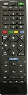 vmps 1 Year Warranty RMT-TX111P Compatible for Sony TV Remote Controller(Black)