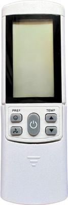 MechFox AC Remote Control Compatible Split/Window Air Conditioner | Model No. AC-198 | Bluestar Remote Controller(White)