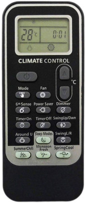 Xpecial 192 DG11J1-52 AC Remote Compatible for WHIRLPOOL AC Remote Controller(Black)