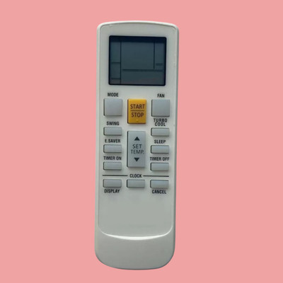 Ethex Re-231 compatible for Sansui Air Conditioner Remote Control Re-231 compatible for Sansui Ac Remote Controller(White & Black)