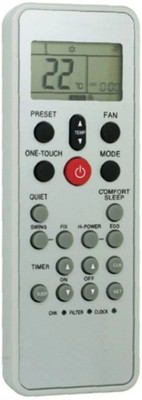 RISHI ENTERPRISES THIS REMOTE IS COMPATIBLE FOR AC REMOTE (117K-PO) TOSHIBA Remote Controller(Grey)
