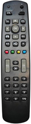 TIZOQ ( Model-RH807) Remote Control Compatible for Hathway TV, GTPL TV Remote Controller(Black)