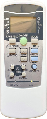 MechFox AC Remote Control Compatible Split/Window Air Conditioner | Model No. AC-25| Mitsubishi (Support 3D Auto funtion) Remote Controller(White)