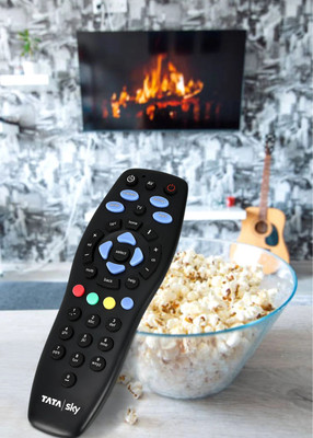 MEPL Tata Sky Remote Orignal Tata sky only Remote Controller(Black)