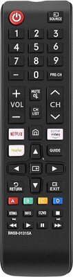 AACL TV Remote Compatible All Samsung LCD LED HDTV 3D Smart TVs Models - Black Remote Controller(Black)