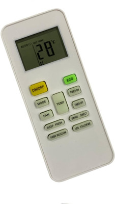 mumax AC Remote No. A Compatible/Replacement for  AC Remote Control Midea Remote Controller(White)