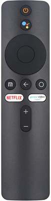 TrustEdge 4A LCD LED Smart TV Remote Control Compatible for Smart TV 4A Mi LED MI XMRM-00A Netflix & Prime Video Hot Keys, Mi Android Box 4K HDR Mi Box Remote Controller(Black ZZ1)