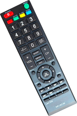 Ehop MR LED 99 Compatible Remote for LED TV Mr Light Remote Controller(Black)