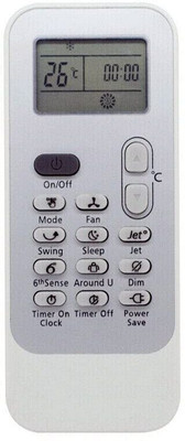 Ehop DG11J1-31 AC Remote for  Ac with Power Save Function Whirlpool Remote Controller(White)