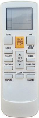 LipiWorld VE-231 AC Remote Control Compatible For  Gangnam AC Remote Controller(Grey)