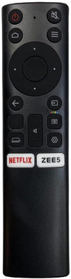 MASE Without Voice Replacement Remote For ZEE5 NOKIA Remote Controller(Black)
