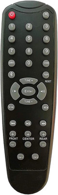 SHYAM BABA ENTERPRISES F380X 5.1 HT Compatible For Home Theater System Remote Control  Remote F&D Remote Controller(Black)