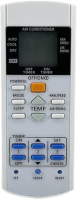 Tke  Air Conditioner (Model No- 29C AC Remote) PANASONIC Remote Controller(White)