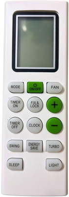V4 Gadgets Compatible Replacement Remote Control for Blue Star Air Conditioner (Model-226A) BlueStar Remote Controller(White)