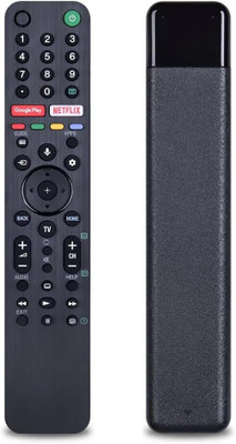 Tech Vibes TV Remote Replacement with Voice Control for All 2019-2025 Sony Bravia Smart TV XR/XBR/KD/K Series 4K LED OLED Google/Android TVs. Remote Controller(Black)