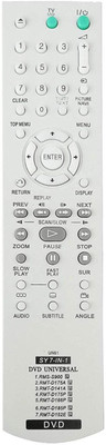 Piyush REMOTE UN-61 SY 7 IN 1 DVD UNIVERSAL COMPATIBLE TO SONY Send Old Remote Photo at 9822247789 WhatsApp Verification Remote Controller(Grey)