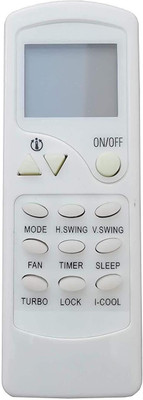 BhalTech VE-7C ZH/LT-05 AC Remote Control Compatible For Onida AC Remote Controller(White)