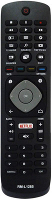 HDF Replacement Remote No .115 Compatible For Philips Smart TV Remote Controller(Black)