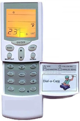 AEROTEK Compatible Ac Remote  Model With Stand Hitachi Remote Controller(White)