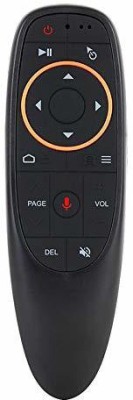 HDF Air Mouse Remote (Voice Supported) Air Remote Mouse Compatible for  Android Smart TV Box Remote Controller(Black)