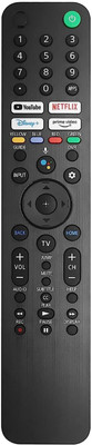 Tech Vibes Sony Tv RMF-TX520U Remote Compatible with Sony Led 4k Smart Tv with Voice, RMF-TX520U (Universal) Sony Tv Remote Controller(Black)