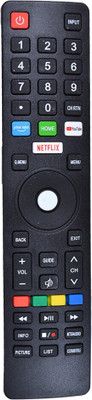RESORB LED 544 Compatible Remote Control for Smart LED TV Compatible Remote Control for Kangaroo Smart LED TV Remote Controller(Black)