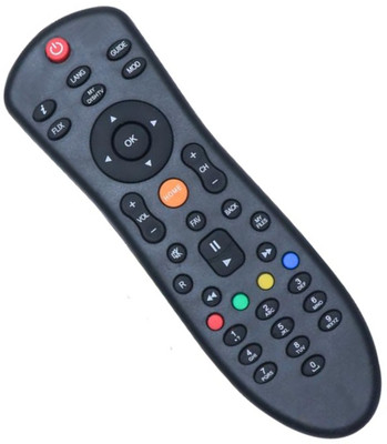 MIFKRT Compatible For  Hd Set Top Box Dish tv Remote Controller Dish TV Remote Controller(Black)