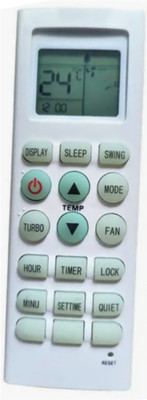 Ethex ® Re- 36D Ac Remote compatible for Vestar Ac (Match all functions with your Remote before placing order) ( check all images) Remote Controller(White)