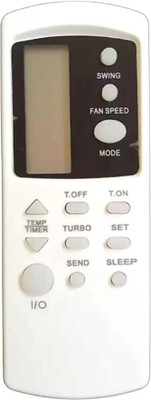 RISHI ENTERPRISES 31 THIS REMOTE IS COMPATIBLE FOR  AC REMOTE (31) VOLTAS Remote Controller(White)