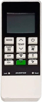 Emmar Shoppe Remote Compatible for  Split AC and Window Air Conditioner 168D Hitachi Remote Controller(White)