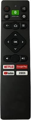 Kritex Compatible for PANASONIC TV Remote Control ZEE5 Remote Controller(Black)