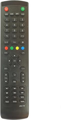 Ethex New TvR-13 (NO Voice Command)(Same remote Only will work)(before buy check all images) Remote Controller(Black)