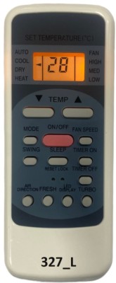 Upix LT-78MC AC Remote Compatible for Microcool AC (EXACTLY SAME REMOTE WILL ONLY WORK) Remote Controller(White)