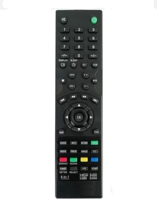 Paril ® 70N Tv Remote Compatible for Videocon /Sansui Smart LED/LCD Tv Remote Control (Exactly same Remote will Only Work) Remote Controller(Black)