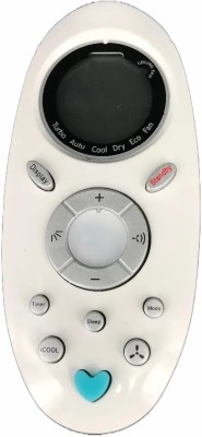 Technology Ahead Replacement Remote Control for Onida AC COMPATIBLE FOR ONA AC WITH DISPLAY BUTTON SAME REMOTE MODEL ONLY ONIDA AC 143 DISPLAY BUTTON Remote Controller (White) Onida AC Remote Controller(White)