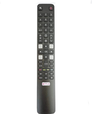 Paril ®82N TV REMOTE Compatible for Tcl Smart TV LCD/LED Remote Control ®82N TV REMOTE Compatible for Tcl Smart TV LCD/LED Remote Control (No voice Command) (Exactly Same Remote Will Only Work) Remote Controller(Black)