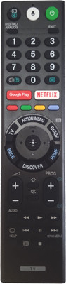 LipiWorld (H) RMF-TX200P Led Smart TV (With Voice Function) Voice Remote (Old Remote Exactly Same Remote Will Only Work) Compatible For Sony Bravia Tv Remote Controller(Black)