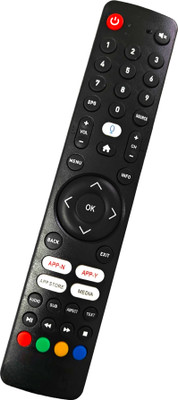 Ehop EL-BL Compatible Remote control for  Android Smart LED TV BeethoSOL Remote Controller(Black)