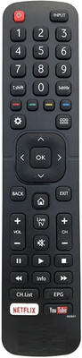 Nij EN2B27 Smart LED LCD TV Remote Control HISENSE TV Remote Controller(Black)