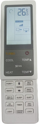 Nij AC AC-2650 AC New Remote Control With Display Light HAIER AC Remote Controller(White)