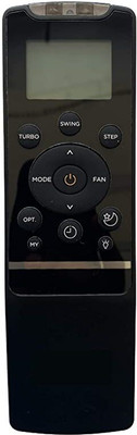 Woniry AC Remote No. 235, Compatible for  AC Remote Control Carrier Remote Controller(Black)