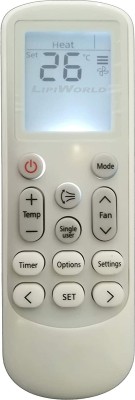 Nij AC Compatible For Samsung Ac Remote Control *With Backlight* Generic Remote Controller(White)