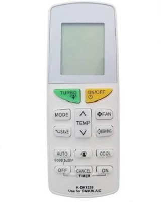 EZBEL K-DK1339 Universal AC Remote Compatible with  AC DAIKIN Remote Controller(White)