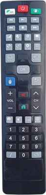 LipiWorld Smart LED TV Remote Control (Voice Not Work) Compatible For  Sansui Tv Remote Controller(Black)