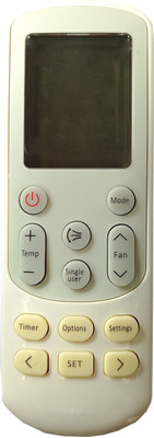 LipiWorld 144 Singal User AC Remote Control Compatible For  Samsung AC Remote Controller(Grey)